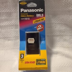 Panasonic Battery New in Package for Panasonic CGR-V610